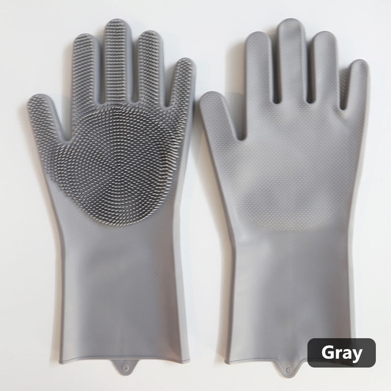 Luva Lava Louças de Silicone