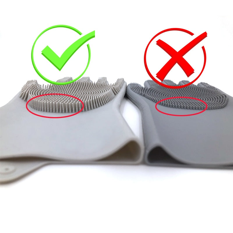 Luva Lava Louças de Silicone